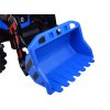Velký elektrický TRAKTOR pro děti s přívěsem a lžící 7