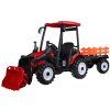 TRAKTOR Velký elektrický pro děti s přívěsem a lžící 2
