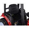 TRAKTOR Velký elektrický pro děti s přívěsem a lžící 6