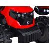 TRAKTOR Velký elektrický pro děti s přívěsem a lžící