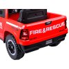 Dětské elektrické auto HASIČSKÝ PICKUP s majáky