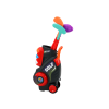Sada na mini golf Pro Děti Vozík Na Kolečkách 2