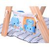 Hrací podložka Baby Gym Dřevěná Hrazdička Vzdělávací 8