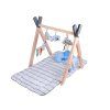 Hrací podložka Baby Gym Dřevěná Hrazdička Vzdělávací 9