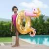 Nafukovací plavecký kruh Glitter Seahorse 115 x 104 cm BESTWAY