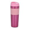 Růžový termohrnek Metalic 450 ml AMBITION