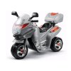 Dětská elektrická motorka HC8051 stříbrná