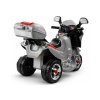 Dětská elektrická motorka HC8051 stříbrná 3