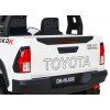 Elektrické autíčko Toyota Hilux pro 2 osoby bílé