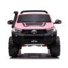 Elektrické autíčko Toyota Hilux pro 2 osoby růžové