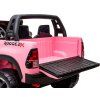 Elektrické autíčko Toyota Hilux pro 2 osoby růžové