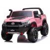 Elektrické autíčko Toyota Hilux pro 2 osoby růžové