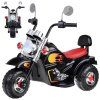 Dětská elektrická motorka černá
