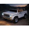 Elektrické autíčko Ford Bronco Pickup Dvoumístné bílé