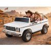 Elektrické autíčko Ford Bronco Pickup Dvoumístné bílé