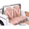 Elektrické autíčko Ford Bronco Pickup Dvoumístné bílé