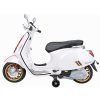 Dětský elektrický skútr VESPA s melodiemi BÍLÁ 3