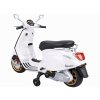 Dětský elektrický skútr VESPA s melodiemi BÍLÁ 5