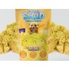 Kinetický písek TUBAN Senzorický nadýchaný voňavý Fluffy 90 g žlutý