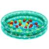 Suchý bazén Bestway s míčky 91x20 cm + 50 míčků ZELENÝ