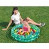 Suchý bazén Bestway s míčky 91x20 cm + 50 míčků ZELENÝ 10