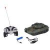 RC tank s otočnou věžičkou a zvuky tmavě-zelený