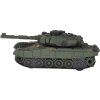 RC tank s otočnou věžičkou a zvuky tmavě-zelený