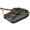 RC tank s otočnou věžičkou a zvuky tmavě-zelený 7
