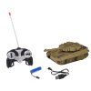 RC tank s otočnou věžičkou a zvuky hnědý 2