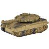 RC tank s otočnou věžičkou a zvuky hnědý 4
