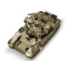 RC tank s otočnou věžičkou a zvuky hnědý 9