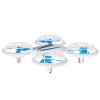 Dron akrobatický s LED osvětlením + dálkový ovladač bílý 5