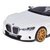 Autíčko BMW 3.0 CSL kovové  1:34 s efekty bílé