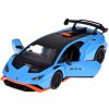 Autíčko Lamborghini Huracan STO 1:32 kovové s efekty modrá-metalíza 2