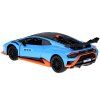Autíčko Lamborghini Huracan STO 1:32 kovové s efekty modrá-metalíza 4