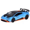 Autíčko Lamborghini Huracan STO 1:32 kovové s efekty modrá-metalíza 5