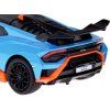 Autíčko Lamborghini Huracan STO 1:32 kovové s efekty modrá-metalíza 9