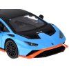 Autíčko Lamborghini Huracan STO 1:32 kovové s efekty modrá-metalíza 10