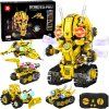 RC Technická stavebnice 5v1 Robots Pro 673 dílků