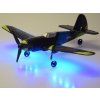 RC letadlo G8 Glider z EPP Pěny s LED a USB pohonem modré
