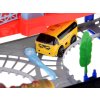 Elektrická vláčkodráha Lokomotiva s vagóny + dráha a autobus 2v1