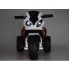 Dětská elektrická motorka BMW červená