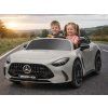 Dětské elektrické autíčko Mercedes AMG GT63 dvoumístné Šedé