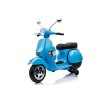 Dětský elektrický skútr Vespa LED světla MP3 panel Modrý 2