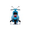 Dětský elektrický skútr Vespa LED světla MP3 panel Modrý 5