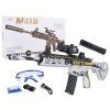Vodní pistole Samopal M416 na Vodní Kuličky šedá + Příslušenství