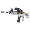 Vodní pistole Samopal M416 na Vodní Kuličky šedá + Příslušenství