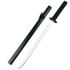 Dětský meč Katana 70 cm Dřevěný Černý 3
