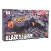 Pistole na pěnové náboje Blaze Storm Manuální Šedá + 20 Bezpečných Nábojů + Pružinový Mechanismus 8