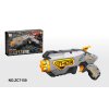 Pistole na pěnové náboje Blaze Storm Manuální Šedá + 20 Bezpečných Nábojů + Pružinový Mechanismus